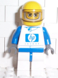 LEGO rac018s F1 Williams Team Racer - with Torso Sticker